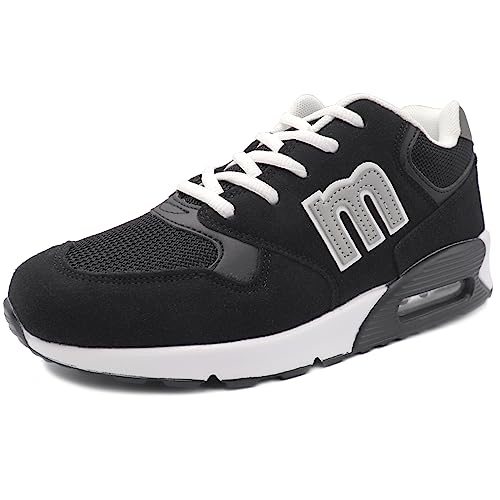 [モズ] mロゴ・エアークッションスニーカー MZ9023 レディース ブラック 23.5 cm